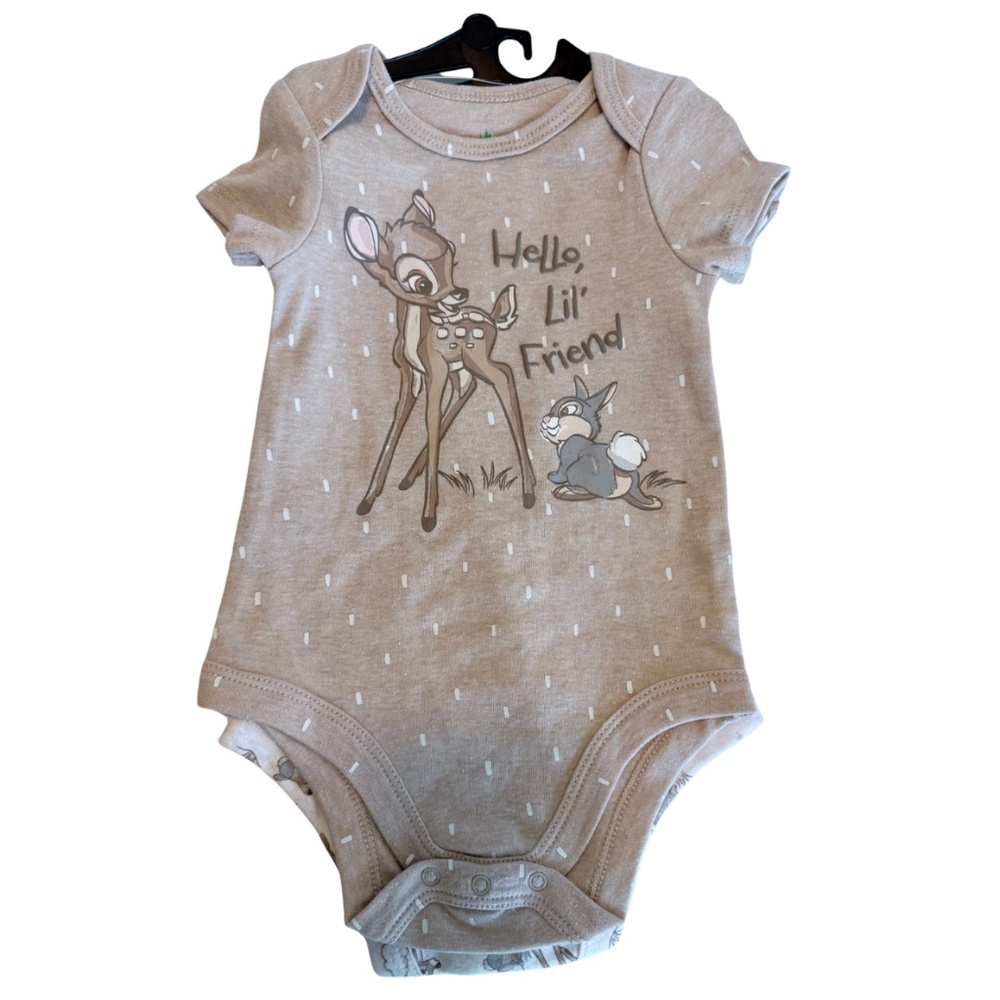 Disney Baby Wishes + Dreams - Bambi Infant Baby Onesie Set
